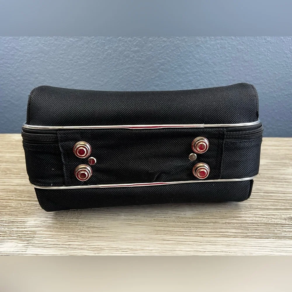 Luca Vergani Black Cosmetic Travel Bag (No Strap)